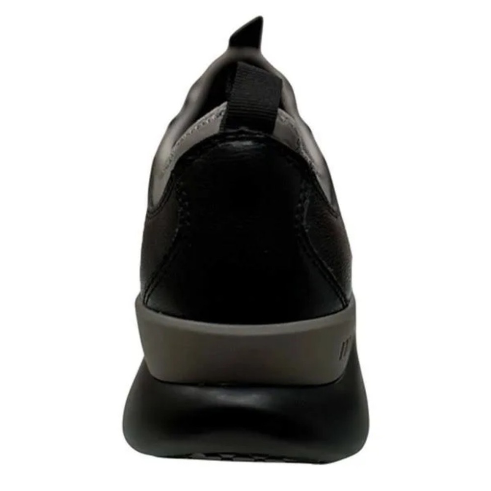 Leather Moshn by Klogs NWT  Tempo Lace Up Black/Charcoal shoes size 7. - Picture 5 of 11